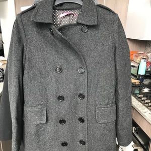 Grey coat from New York boutique